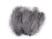 Pasmanteria - kufer-pasmanteria.pl Piórka strusie  ( SZARE CIEMNE ) DF93-19894_20220509144609 - miniaturka - grafika 1