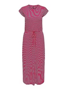 ONLY Women's ONLMAY S/S Dress Box JRS sukienka midi, High Risk Red, M, czerwony (high risk red), M - Sukienki - miniaturka - grafika 1