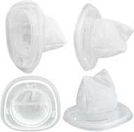 Filtry do odkurzaczy - Wkłady filtracyjne HNVCF10, opakowanie 4 szt., do ręcznych odkurzaczy Black and Decker Dustbuster serii HNVC115, HNVC215 i HNVC220. - miniaturka - grafika 1