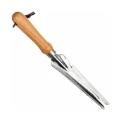 Pozostałe narzędzia ogrodowe - Narzędzie do usuwania chwastów ze stali nierdzewnej z drewnianą rączką, ręczne narzędzie do usuwania chwastów w ogrodzie - miniaturka - grafika 1