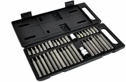 Geko Zestaw kluczy torx 40szt bity spline gwiazdki G10035 - Zestawy narzędziowe - miniaturka - grafika 1
