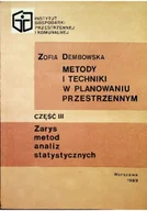 Matematyka - Metody i techniki w planowaniu przestrzennym Część III Zarys metod analiz statystycznych - miniaturka - grafika 1