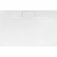 Brodziki prysznicowe - Brodzik prostokątny Rea Bazalt Long white 80x100- Dodatkowo 5% rabatu na kod REA5 - miniaturka - grafika 1