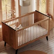 Łóżeczka i kojce - Łóżeczko-tapczanik Pinio Retro 140x70 cm - miniaturka - grafika 1