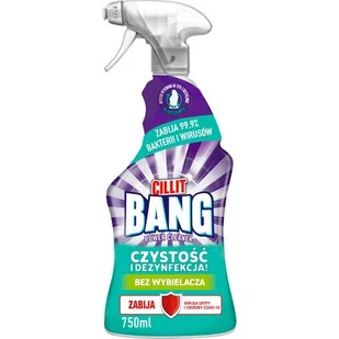 Cillit Bang Power Cleaner Spray uniwersalny Czystość i Dezynfekcja 750 ml - Inne artykuły czyszczące Cillit Bang Power Cleaner Spray uniwersalny Czystość i Dezynfekcja 750 ml - Inne artykuły czyszczące - miniaturka - grafika 1