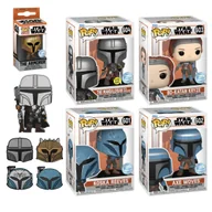 Figurki dla dzieci - Funko Pop! Star Wars Mandalorian - Collector Box 2Pop + 1Brelok + Przypinka 4 Naszywki - miniaturka - grafika 1