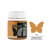 Farby i media malarskie - Rosa Farba akrylowa metaliczna antique gold 51 20ml - miniaturka - grafika 1