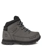 Buty dla chłopców - Timberland Trapery Euro Sprint TB0A5YDW0331 Szary - miniaturka - grafika 1