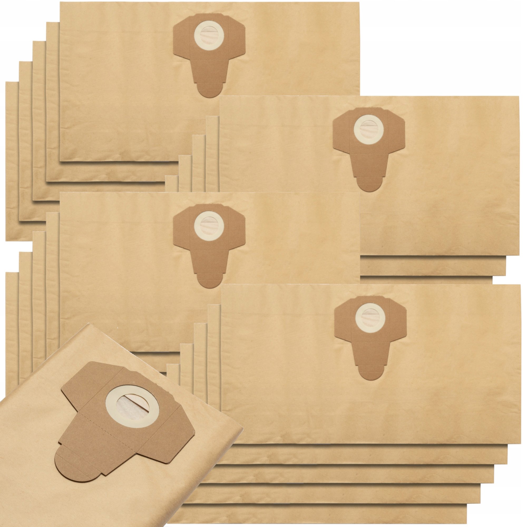 20xPapierowe worki do odkurzacza Macallister Parkside Einhell Dexter 30/40L