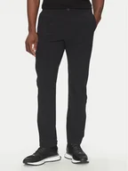 Spodnie męskie - BOSS Spodnie materiałowe Commuter HexaStre 50529673 Czarny Slim Fit - miniaturka - grafika 1