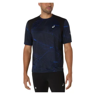 Koszulka do biegania męska Asics Road Lite-Show 2011D357 - ASICS - Koszulki męskie - miniaturka - grafika 1
