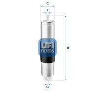 Filtry paliwa - Filtr paliwa UFI Filtry 31.839.00 - miniaturka - grafika 1