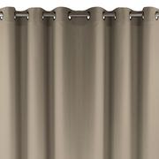 Zasłony - Zasłona CARMENA kolor beżowy styl klasyczny srebrne przelotki metalowe srebrne plecionka 300x245 homede - CURT/HOM/CARMENA/BRAID - miniaturka - grafika 1