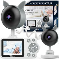 Elektroniczne nianie i monitory oddechu - Niania Elektroniczna Kamera Na Żywo Tryb Nocny VOX LCD ZOOM Bezprzewodowa - miniaturka - grafika 1
