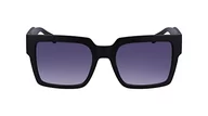 Okulary przeciwsłoneczne - Calvin Klein Okulary przeciwsłoneczne, matowy czarny, rozmiar uniwersalny - miniaturka - grafika 1
