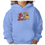 Bluzy dla dziewczynek - BLUZA DZIECIĘCA 67 SIX SEVEN VIRAL 134-140 CHŁOPIĘCA DZIEWCZĘCA PREZENT - miniaturka - grafika 1