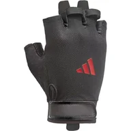 Rękawice do ćwiczeń - Rękawice treningowe ADIDAS Essential Training ( L) Czarno-czerwony - miniaturka - grafika 1