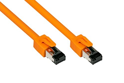 Good Connections PREMIUM kat. 8.1 kabel krosowy - 25 m - RNS osłona zatrzaskowa -S/FTP- 40GB/2000MHz - przewód miedziany CU - bezhalogenowy LSZH - kabel sieciowy LAN kompatybilny z CAT. 7 / 6A / 6 /