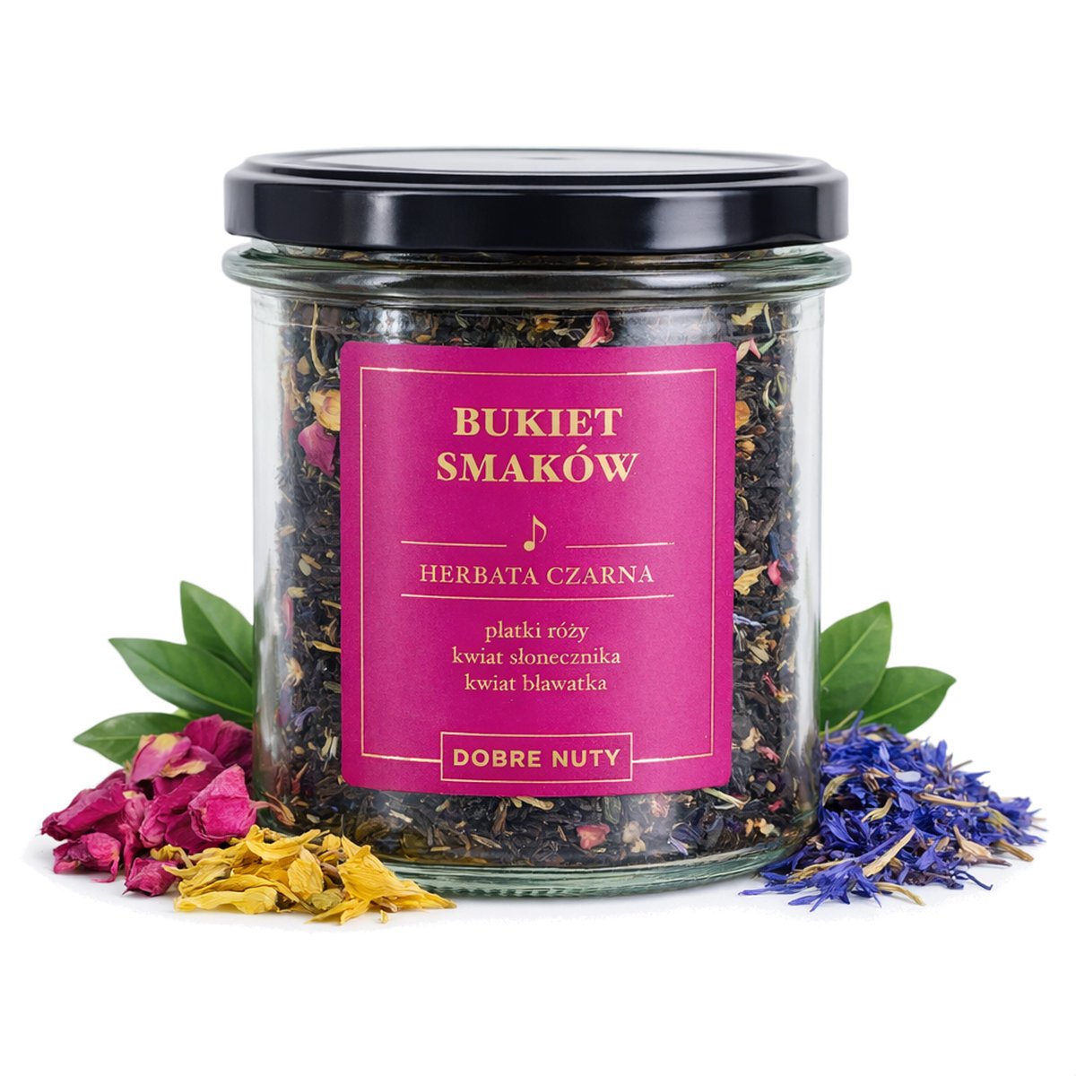 BUKIET SMAKÓW - HERBATA CZARNA - DOBRE NUTY 60G