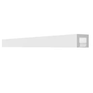 Sztukateria - Listwa przyścienna DL25 do LED z polimeru 2 x 200 cm DMS - miniaturka - grafika 1
