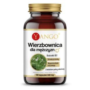 YANGO Yango Wierzbownica dla mężczyzn 90 k układ moczowy YA1036 - Suplementy naturalne - miniaturka - grafika 1