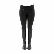 Bryczesy - SPOOKS Bryczesy damskie ANNBER - black - miniaturka - grafika 1