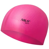 Pływanie - Czepek NILS AQUA Dots Ciemnoróżowy - miniaturka - grafika 1