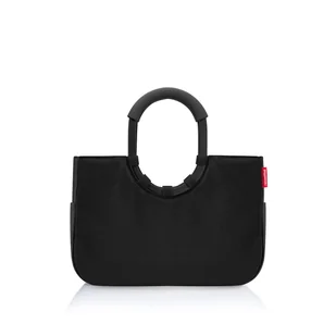 Torba LOOPSHOPPER M FRAME, black/black, Reisenthel - Torby i wózki na zakupy - miniaturka - grafika 1