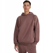 Bluzy męskie - Bluza męska 4F M1946 ciemny brąz 4FWAW25TSWSM1946 80S S - miniaturka - grafika 1