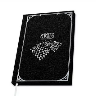 ABYstyle Notes Premium Gra o Tron STARK GW1909 - Notesy i bloczki - miniaturka - grafika 1