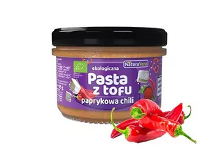 NATURAVENA Pasta z Tofu Paprykowa Chili BIO 185g - Naturavena - Produkty wegańskie i wegetariańskie - miniaturka - grafika 1