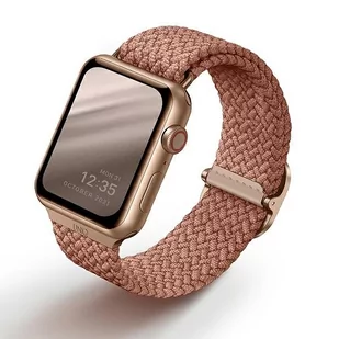 Uniq Pasek Aspen do Apple Watch grapefruit pink - darmowy odbiór w 22 miastach i bezpłatny zwrot Paczkomatem aż do 15 dni - Akcesoria do zegarków - miniaturka - grafika 1