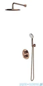 Baterie umywalkowe - Omnires Y System prysznicowy podtynkowy termostatyczny miedź SYSYT05CP | - miniaturka - grafika 1