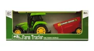 Samochody i pojazdy dla dzieci - Traktor z przyczepą - miniaturka - grafika 1