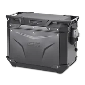 Kufry i sakwy motocyklowe - Kufer Boczny Givi Trekker Outback EVO Czarne Aluminium - miniaturka - grafika 1