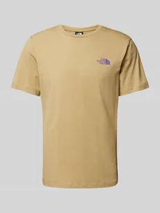 T-shirt z nadrukiem z logo - Koszulki męskie - miniaturka - grafika 1