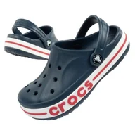 Buty dla dziewczynek - Klapki chodaki Crocs Bayaband Clog 207019-410 niebieskie - miniaturka - grafika 1