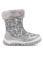 Buty dla dziewczynek - Nelli Blu Kozaki AVO-TM2088-008 Srebrny - miniaturka - grafika 1