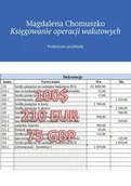 E-booki - nauka - Księgowanie operacji walutowych - miniaturka - grafika 1
