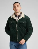 Kurtki męskie - Lee Sherpa Jacket Męska Kurtka Sztruksowa Sztruks Kelp L87Aqein-2Xl - miniaturka - grafika 1