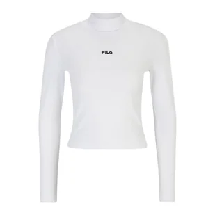 Longsleeve damski FILA Linnuse Cropped Turtle Neck - Bluzy damskie - miniaturka - grafika 1