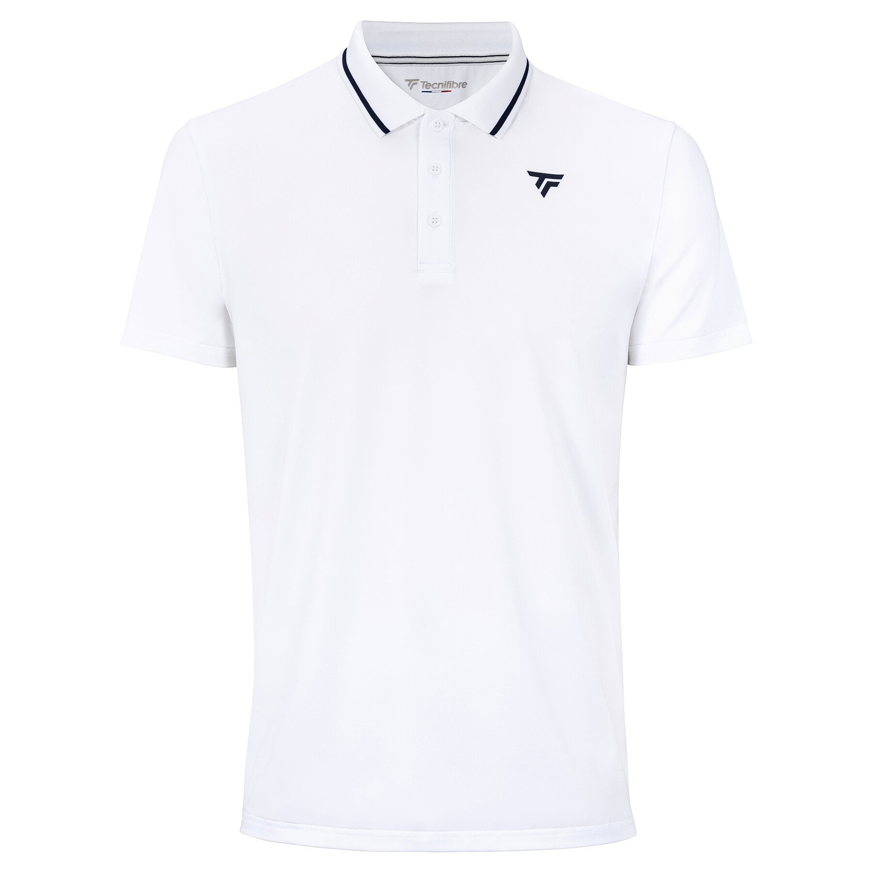 Koszulka męska Tecnifibre Team Tech Polo White XS