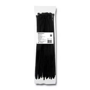 QOLTEC Opaski zaciskowe 7.2x350mm nylon UV 50szt. czarne (52220) - Pozostałe akcesoria sieciowe - miniaturka - grafika 1
