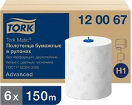 Ręczniki papierowe - Tork Tork Matic - Ręcznik w roli, biały, celuloza, dwie warstwy - 150 m - miniaturka - grafika 1