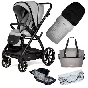 Muuvo Trick Zwinny i Lekki Wózek Spacerowy Premium Steel Grey - Wózki dziecięce - miniaturka - grafika 1