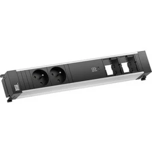 BACHMANN POWER FRAME L 2xUTE 1xUSB C 60W 2xCM 0.2m GST18 - Gniazdka elektryczne - miniaturka - grafika 1