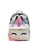 Plecaki - Plecak Holographic Unicorn Pocket Crest Mini Backpack YVLR-678 Srebrny - HYPE - miniaturka - grafika 1
