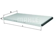 Filtry kabinowe - Filtr, wentylacja przestrzeni pasażerskiej Mahle LA 62 - miniaturka - grafika 1