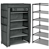 Szafki na buty - Szafka tekstylna na buty MONA antracyt - miniaturka - grafika 1