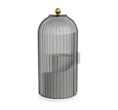 Kosmetyczki, organizery i kuferki - eCarla obrotowy organizer na kosmetyki 360 stopni Grafitowy - miniaturka - grafika 1